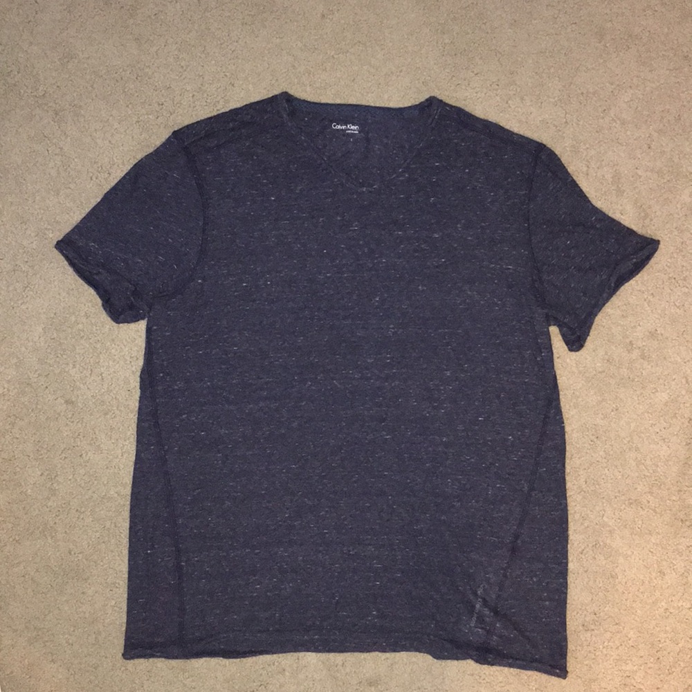 Men’s Calvin Klein Jeans T-Shirt Blue Large